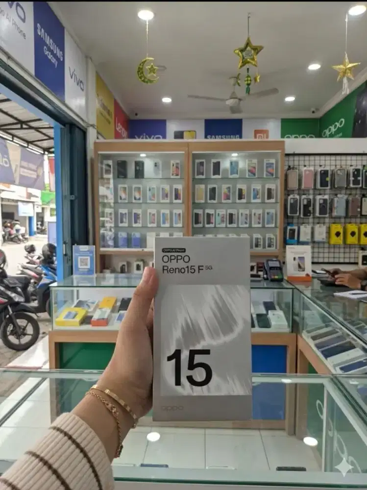 OPPO RENO 15F 12/256 NEW SEGEL BERGARANSI RESMI