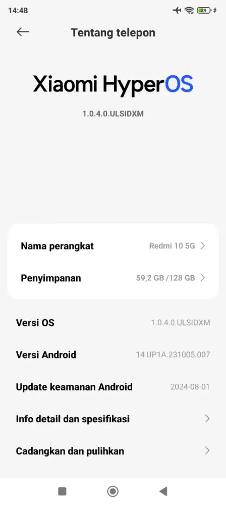 Jual redmi 10 5g 6/128