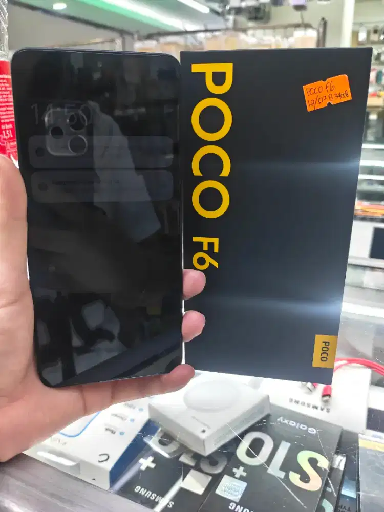 Second Poco F6 12/512 bekas rasa baru no minus lengkap full set