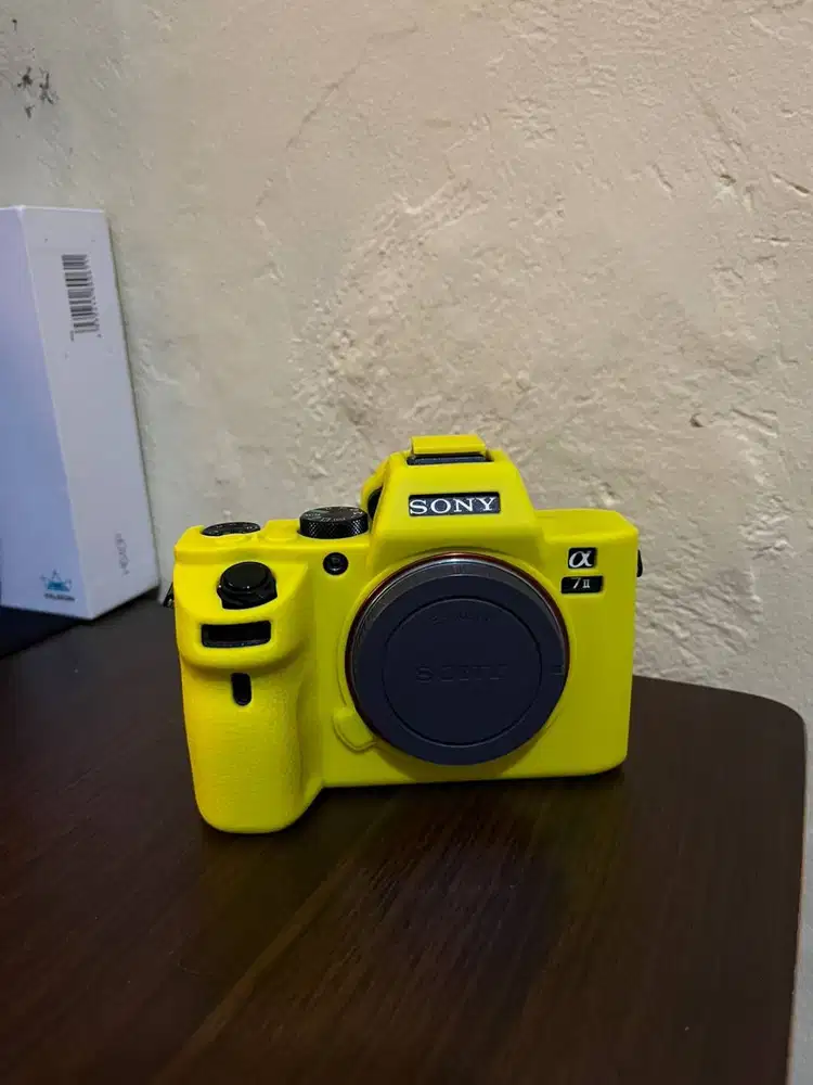 Sony A7ii Fullset Kit + Lensa Prime 85mm + Godox + Dry Cabinet