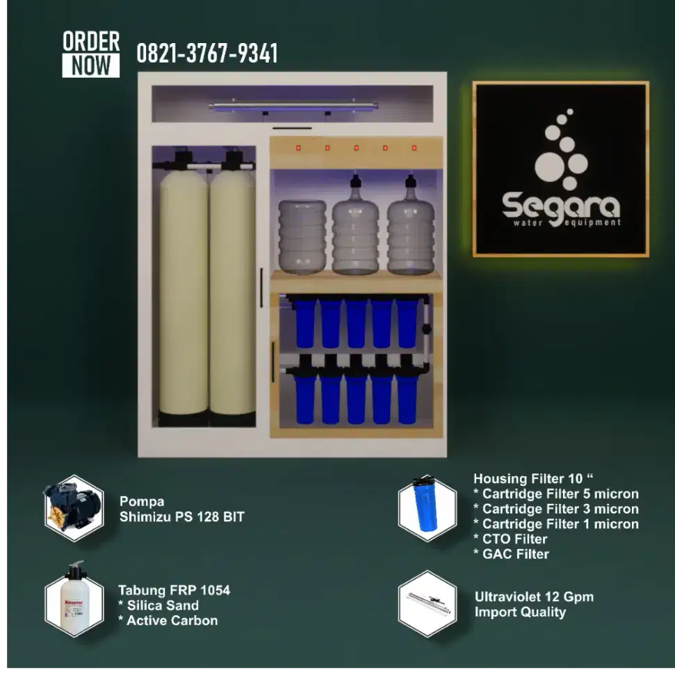 Mesin Air Isi ulang termasuk tempat 1 tahun