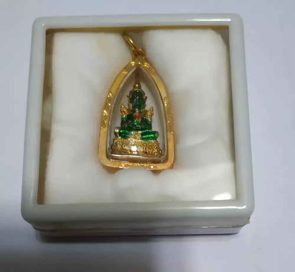 Pendant Green Jade Budha