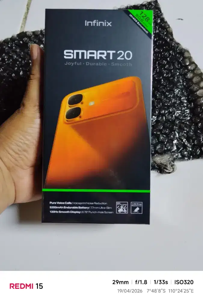 Infinix Smart 20 4/128GB Shadow Black