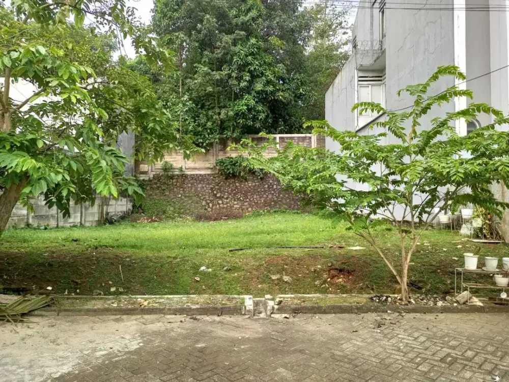 Tanah Kavling di Bintaro Jaya Sekor 9 Senayan Bintaro Lokasi Elit dekat Jalan Raya