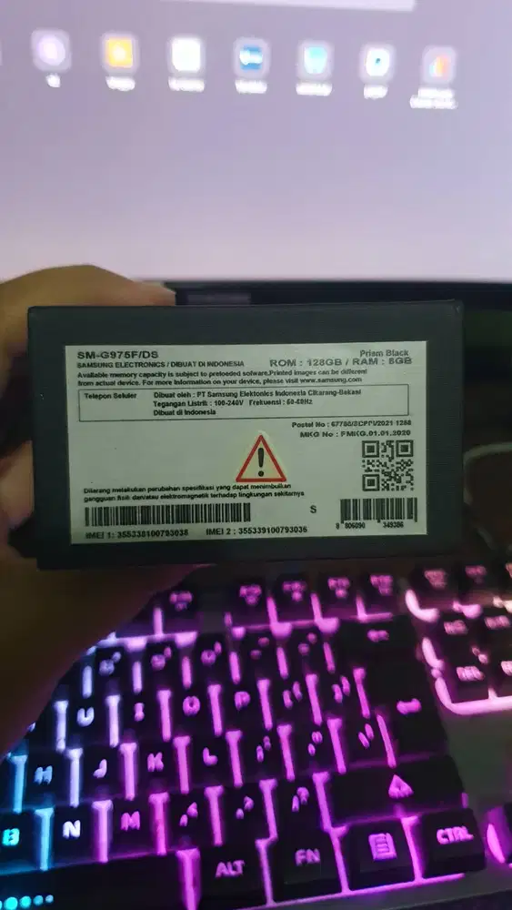 Samsung s10 plus SEIN