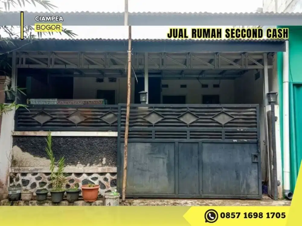 Jual Rumah MURAH CASH 139JT di Ciampea Bogor dekat Kampus IPB