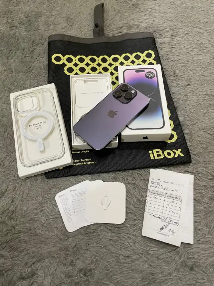 IPhone 14 Pro 256GB iBox Fullset Ori! No.minus