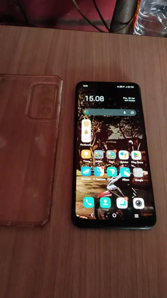 Jual HP vivo v23e kelengkapan HP dan carger ori bawaan HP