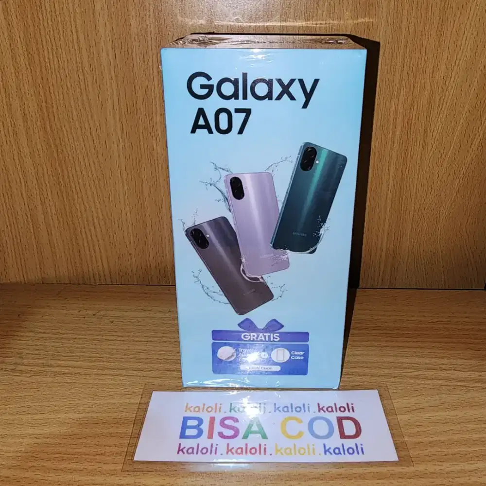 Samsung Galaxy A07 4/128
New Segel Garansi Resmi Samsung Indonesia