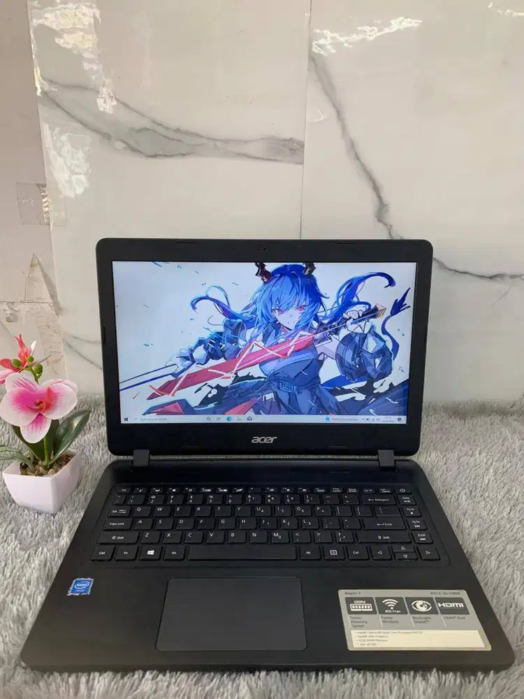 ACER A314-33-C8DR INTEL CELERON N4120 CPU RAM 4 GB SSD 256 GB INTEL UH