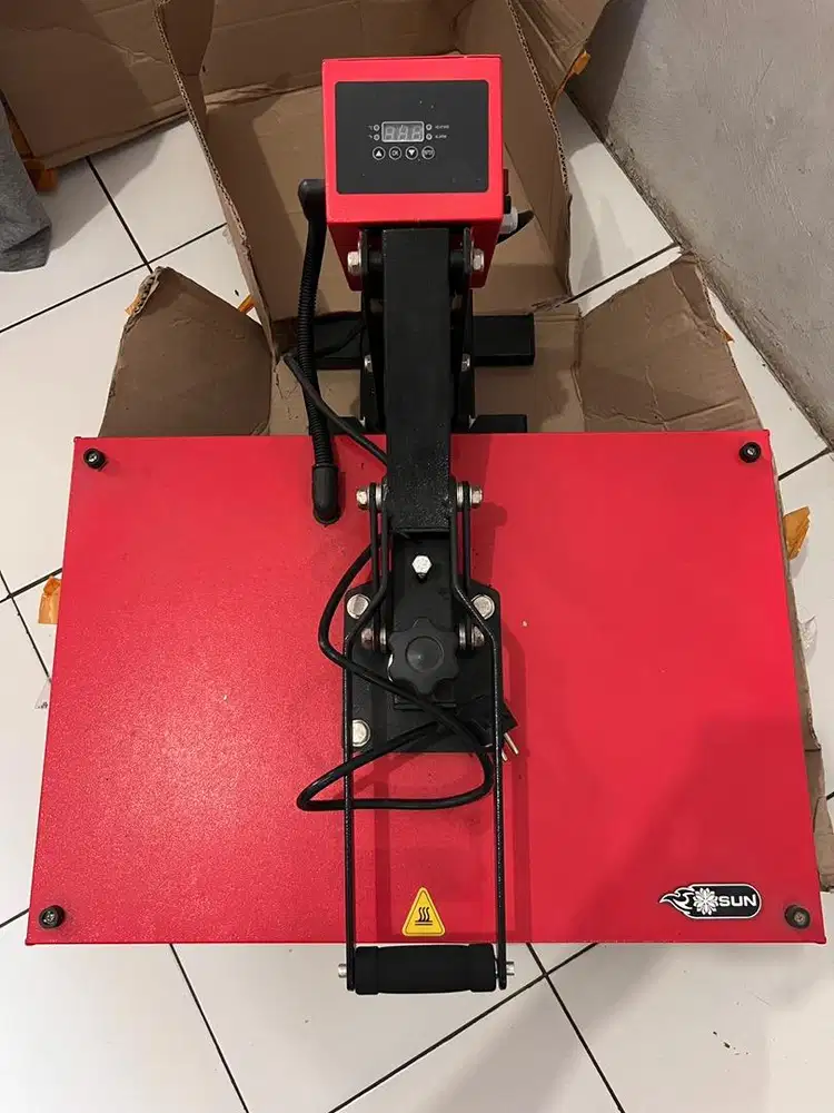 Mesin Press Sablon DTF