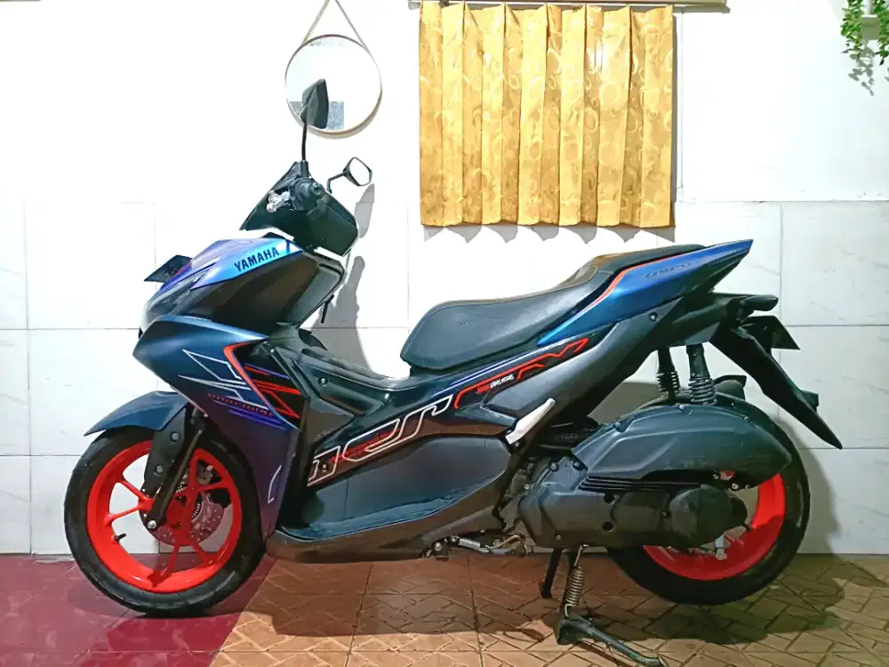 Aerox cyber cyti tahun 2024 low km 11rb/tt boleh gan cash lebih bagus