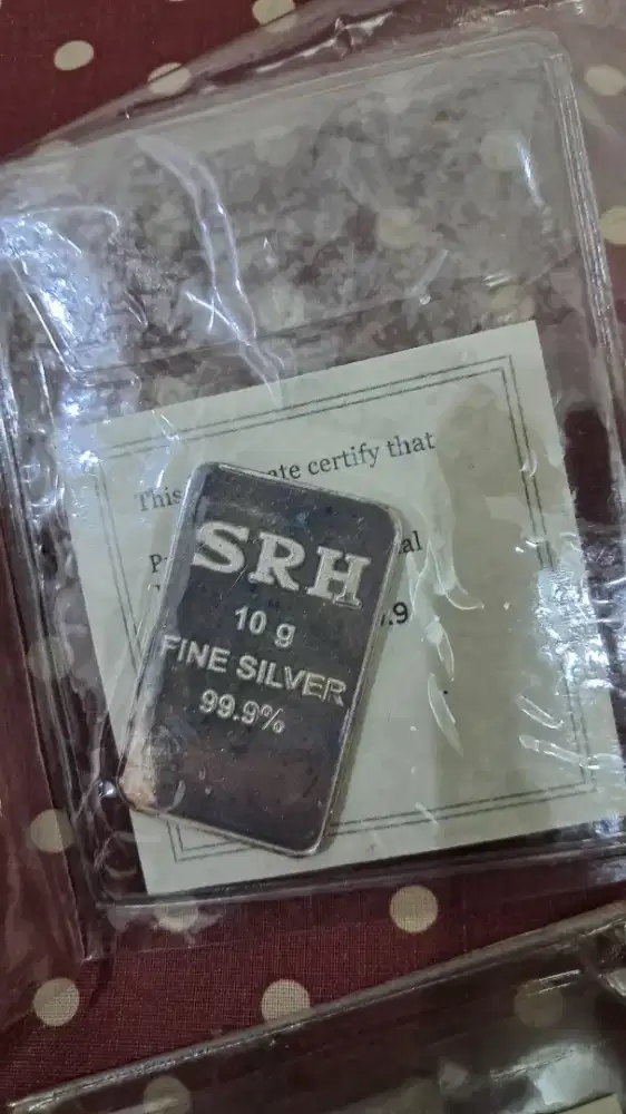 10 GRAM FINE SILVER 99.9%