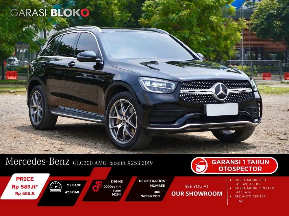 Mercedes Benz GLC200 AMG Facelift X253 2019