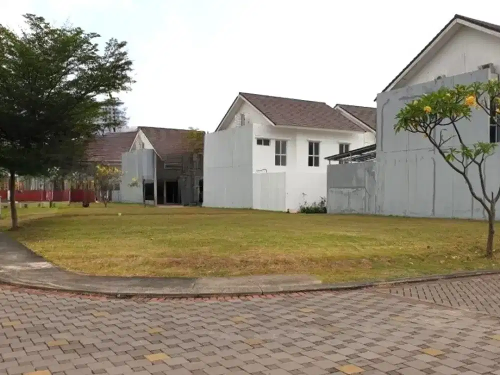 Kavling hoek 20x25 511m Cluster Palm Spring JGC Jakarta Garden City Cakung