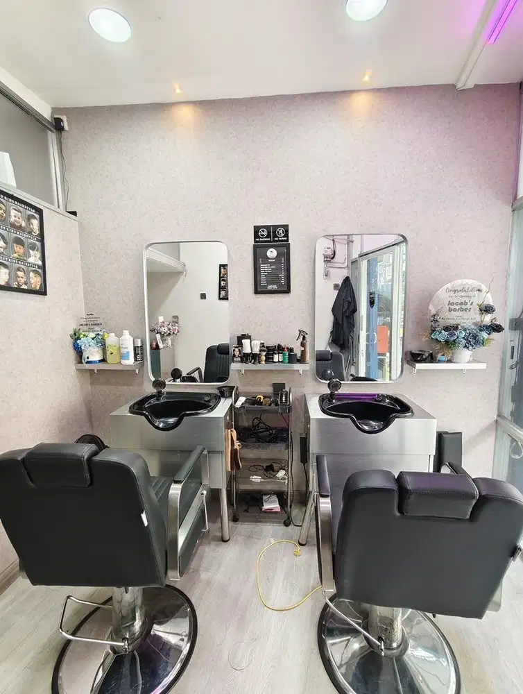 Jual murah meja bak cuci rambut barber