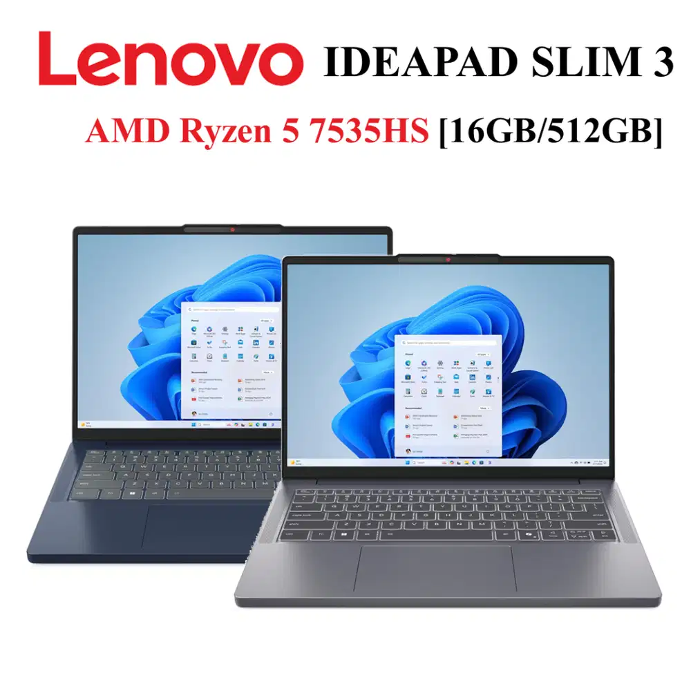 LENOVO IDEAPAD SLIM 3 14 AMD Ryzen 5 7535HS [16GB/512GB]