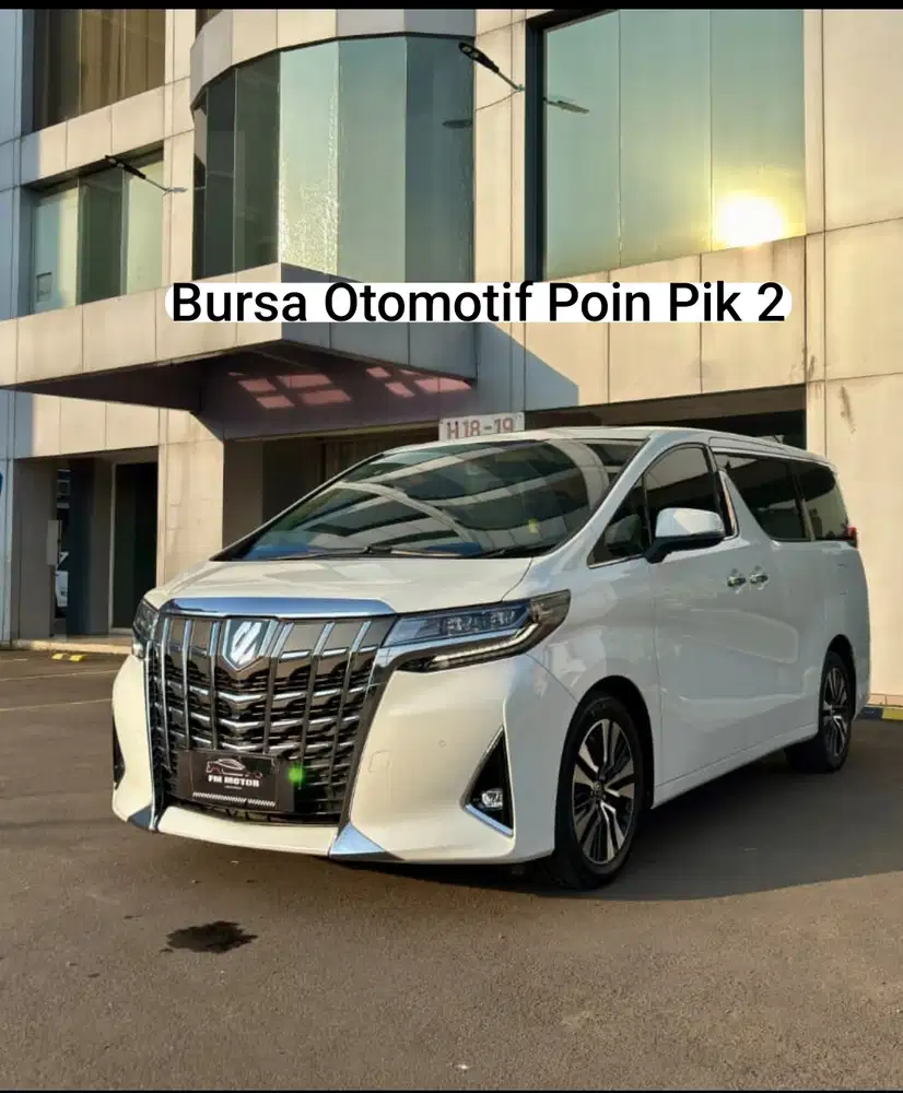 Toyota Alphard 2019 Bensin
