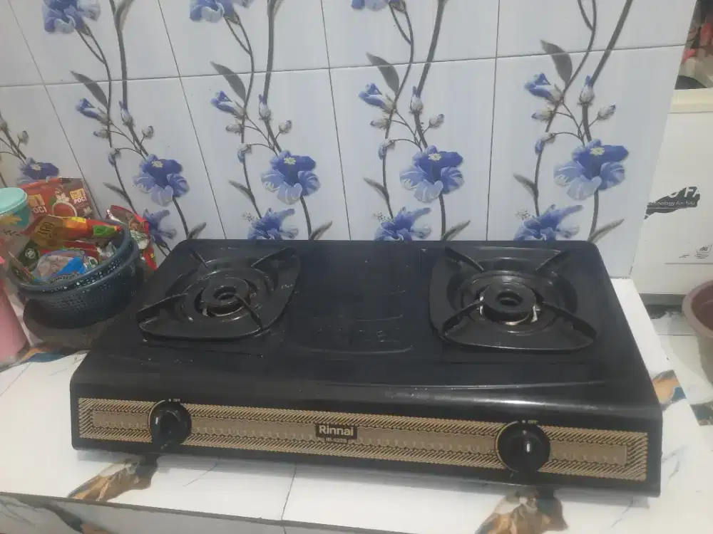 Kompor gas rinai type RI-522S komplete siap pakai