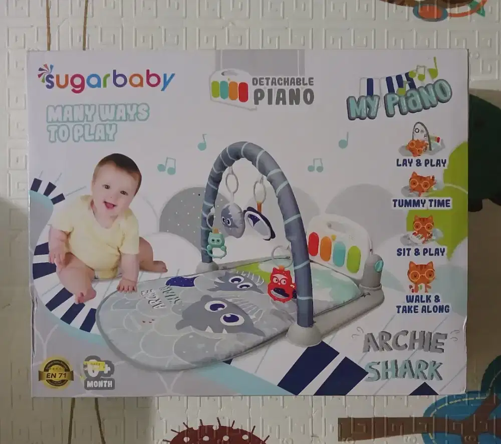 Sugar baby all in 1 piano playmat ex kado