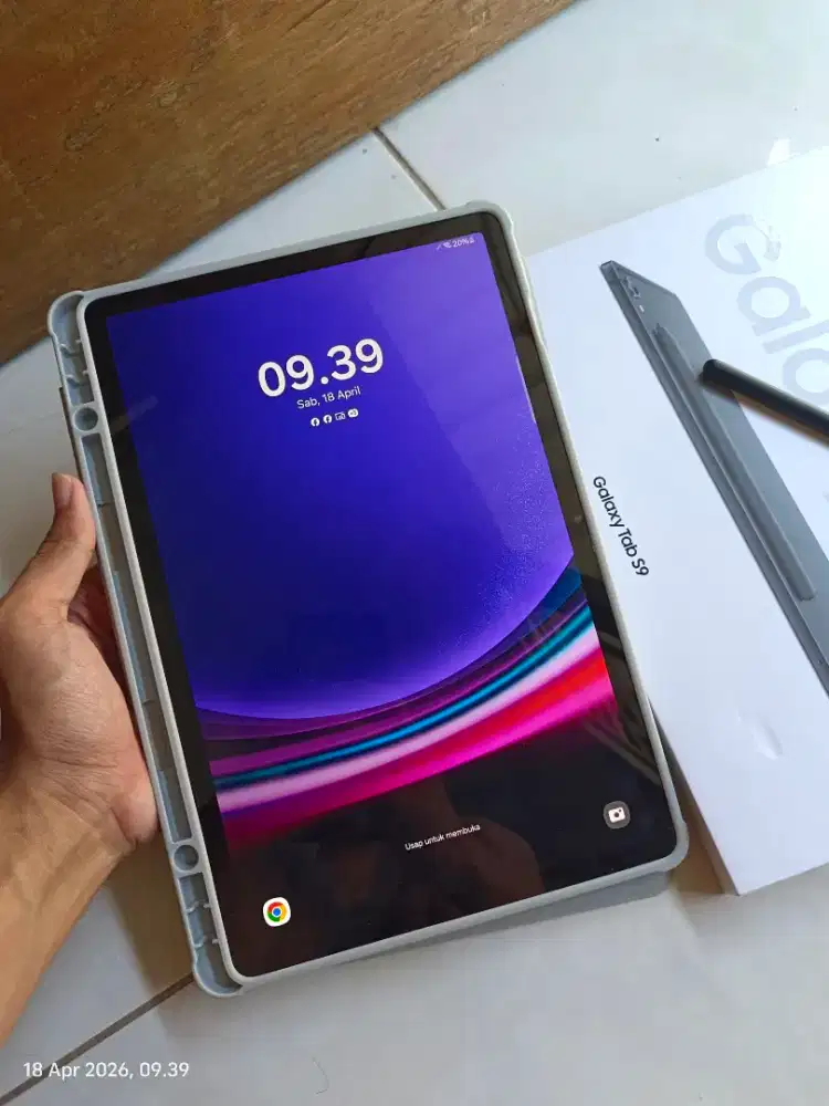 Samsung Tab S9 Wifi 8/128 biasa bukan fe