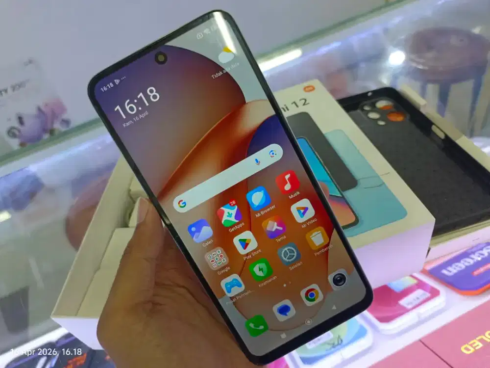 Redmi 12 8/128 lengkap ori minus