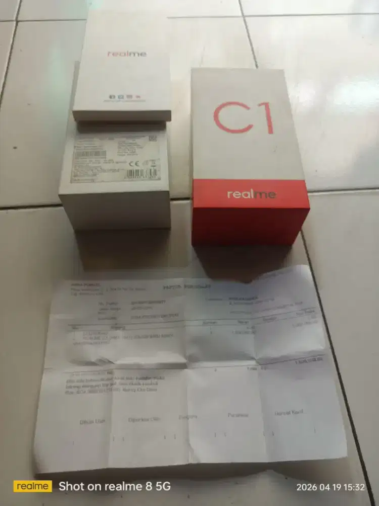 Realme C1 2/32 No Minus Masih Orian Eks Garansi Resmi