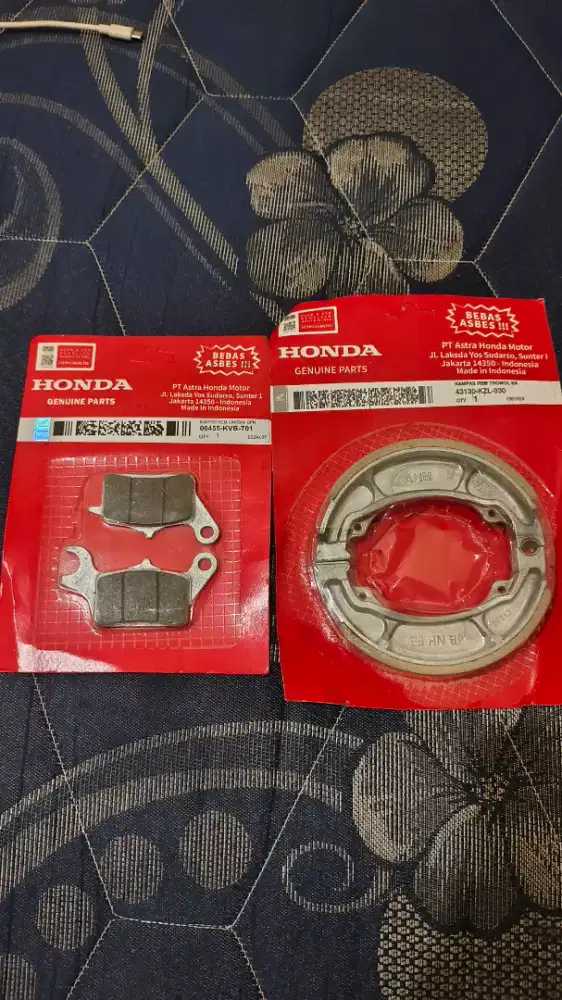 KAMPAS REM DEPAN + BELAKANG BEAT VARIO 125 VARIO 150 OLD