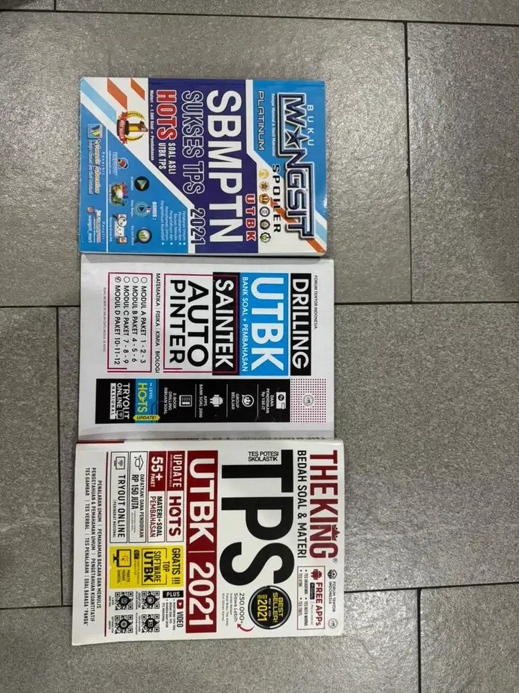 Buku paket SMP SMA UTBK