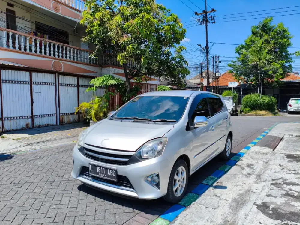 TOYOTA AGYA 1.0 G MATIC 2016 SILVER