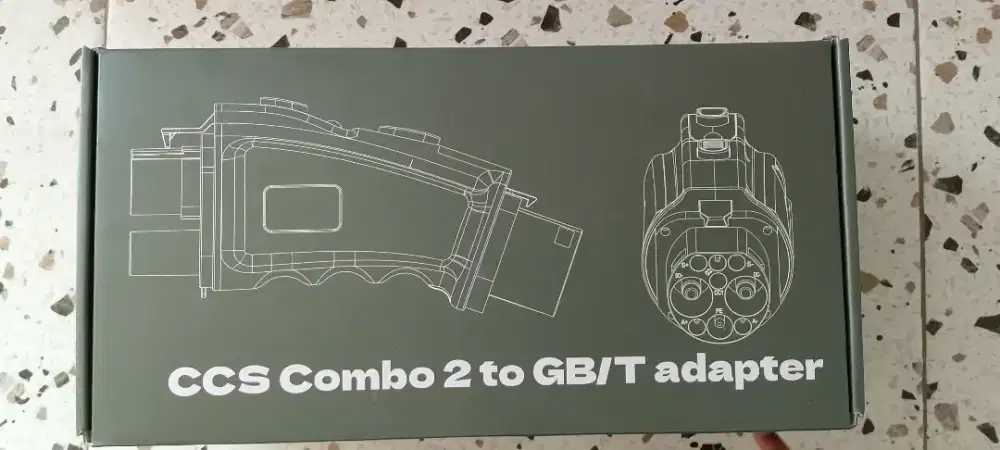 Dijual adaptor CCS2 to GBT untuk Wuling Bingou dan Cloud EV