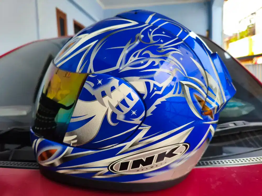 HELM INK FULLFACE MULUS BERSIH JARANG PAKAI