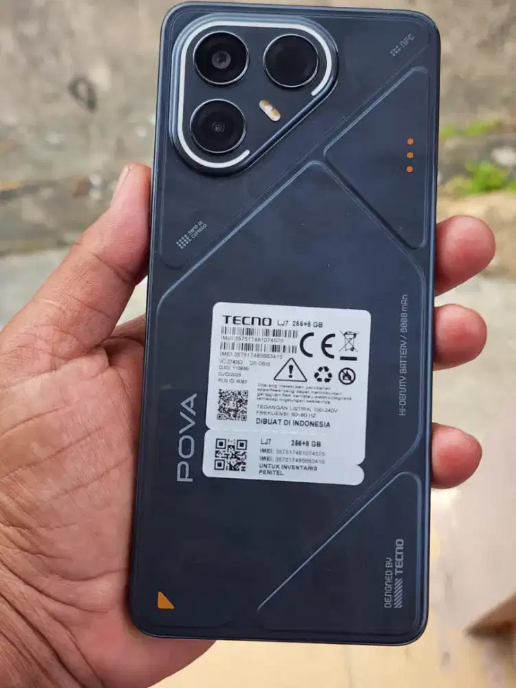 Pova 7 pro 5g 8/256 mulus garansi fs