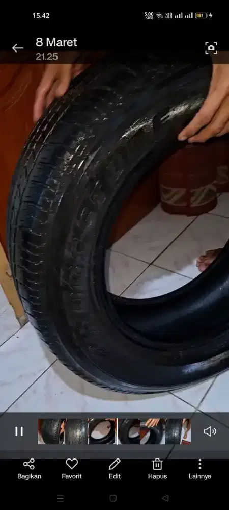 Ban pakean Pajero Ring 18