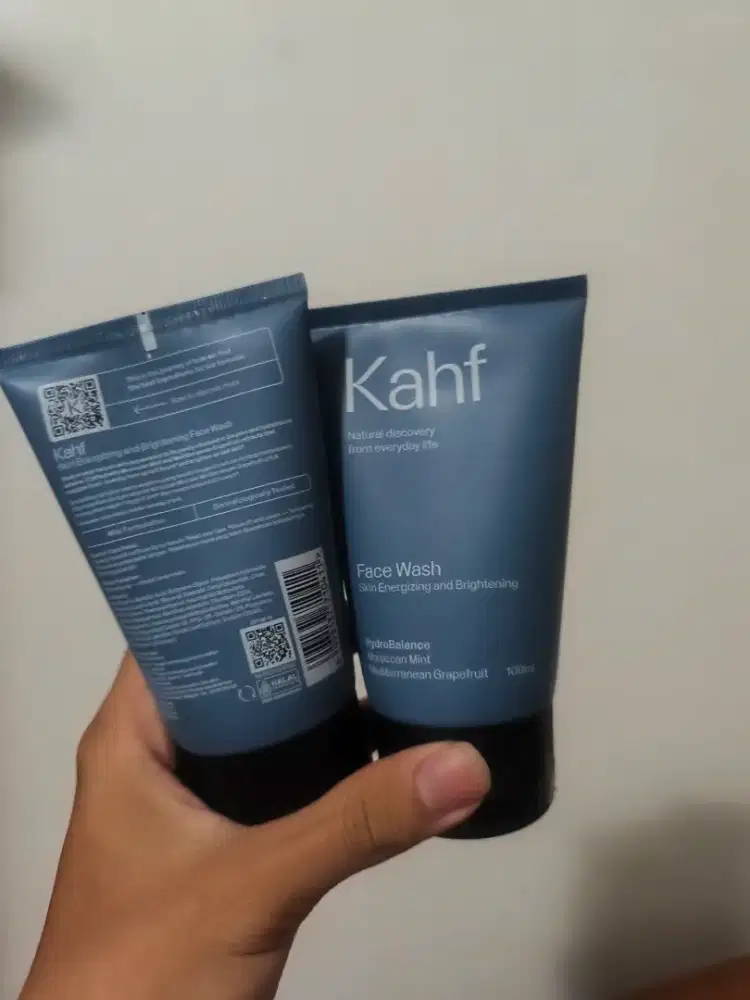 Sabun cuci muka Kahf biru