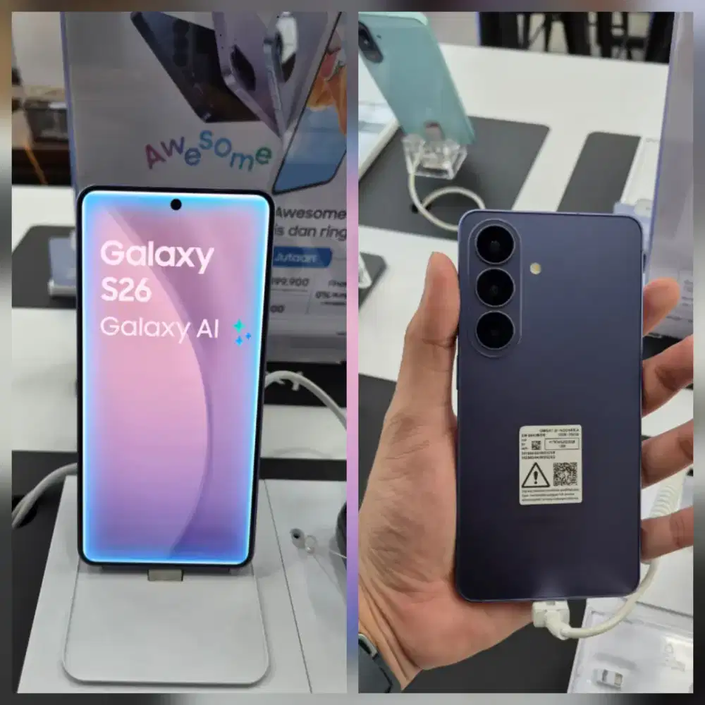 New galaxy s26 12/256 free buds3fe