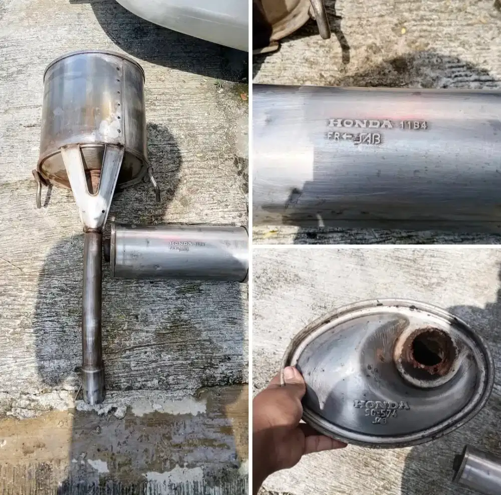 Jual resonator dan knalpot mobil honda city 2003 sampai 2008