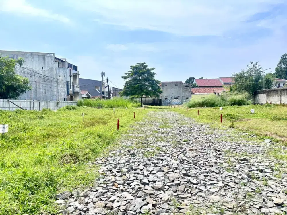 Kavling 380 Juta-an, 10 Menit Gerbang Tol Pamulang Tangsel