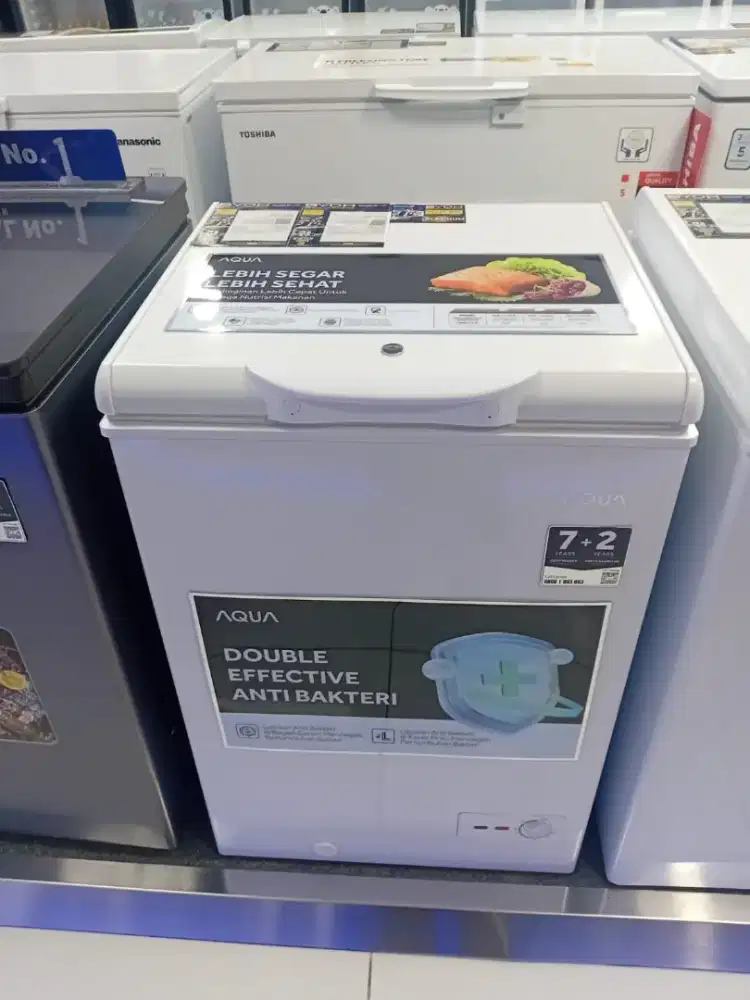 CICILAN HOME CREDIT FREEZER AQUA