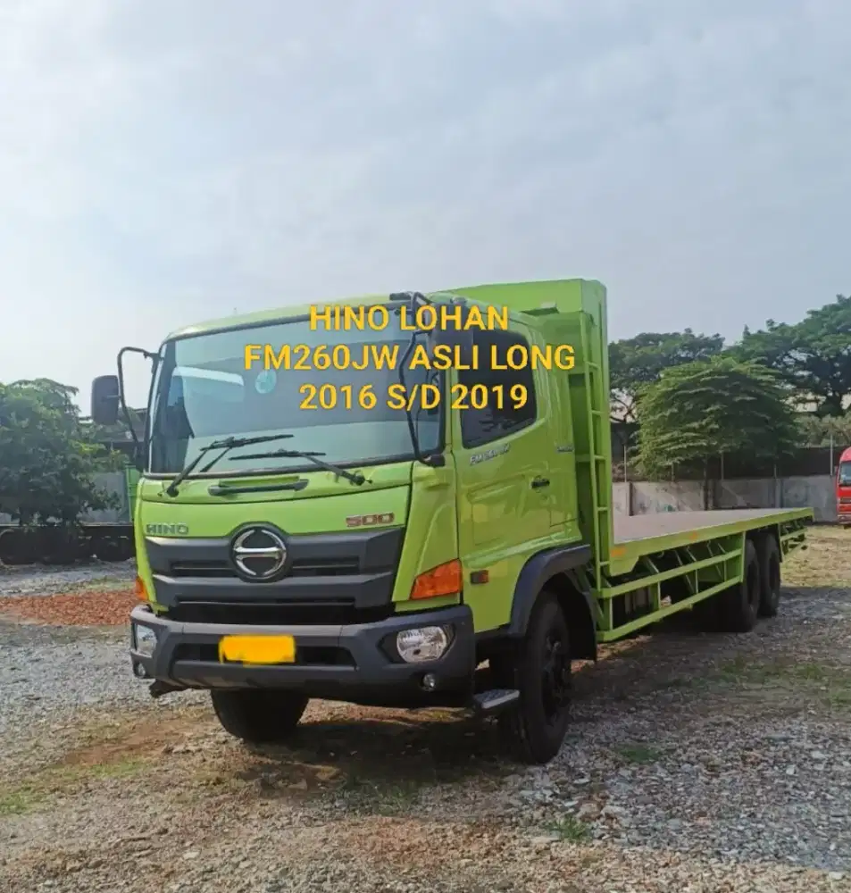 HINO LOHAN FM260JW ASLI LONG 6X4 LOAD BAK TRONTON ISTIMEWA SEKALI