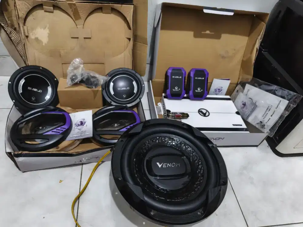 Audio Venom diablo fullset