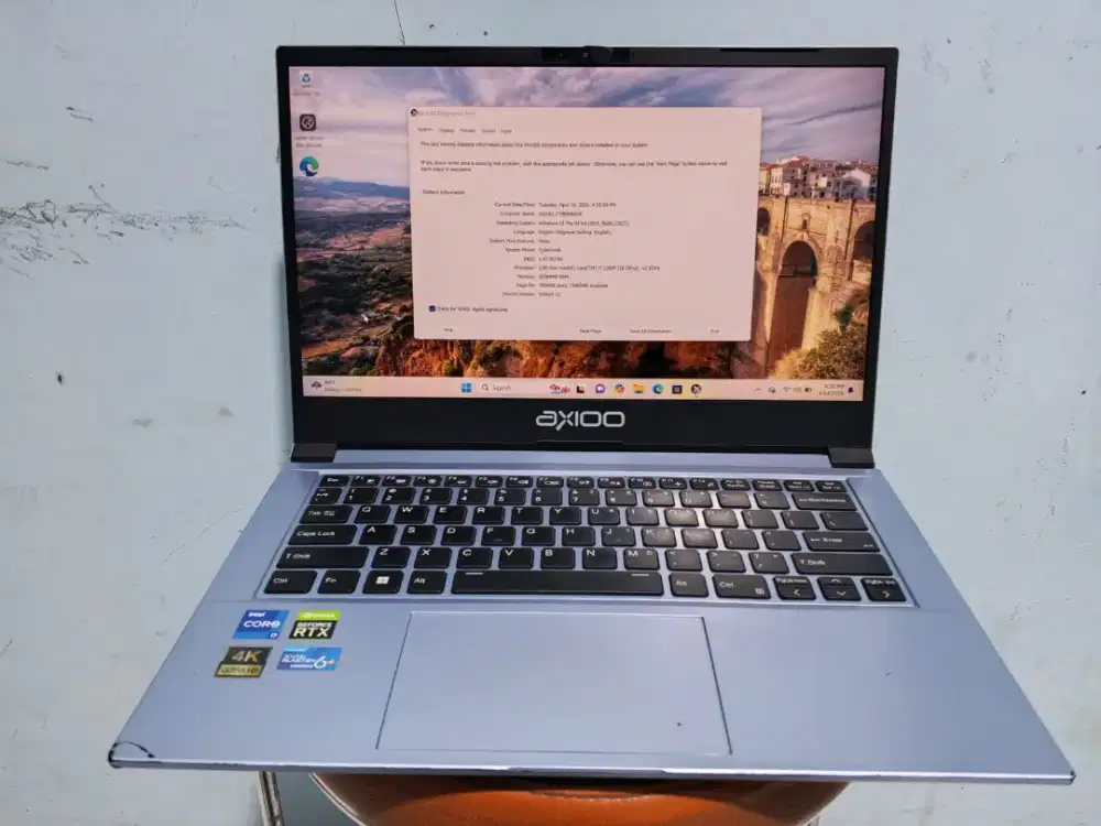 AXIOO CYBERBOOK i7 gen 12, ram 16Gb