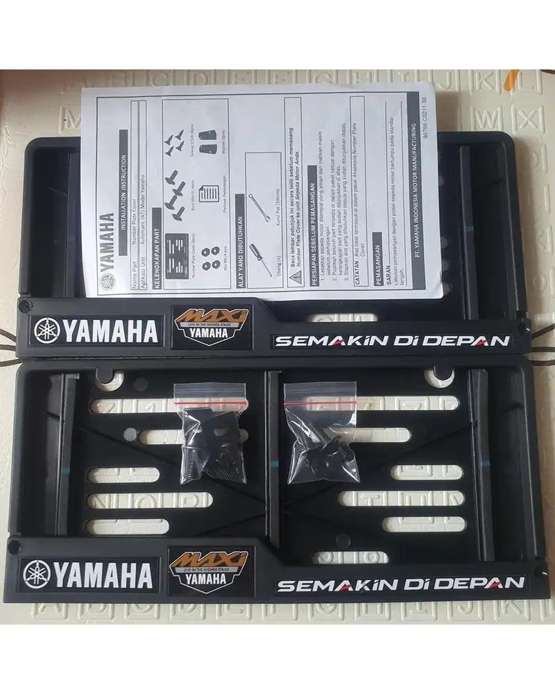 Tempat plat nomor yamaha nmax xmax aerox lexi mio gear  filano vixion