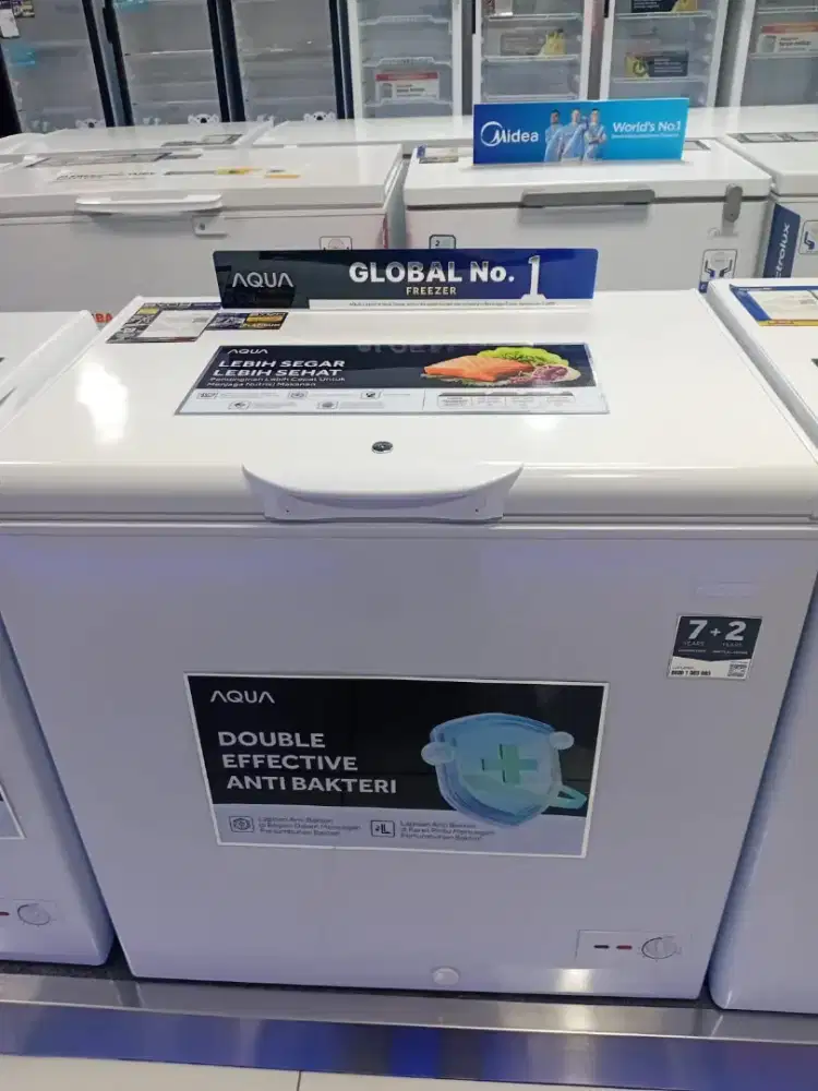 CICILAN HOME CREDIT FREEZER AQUA 300L