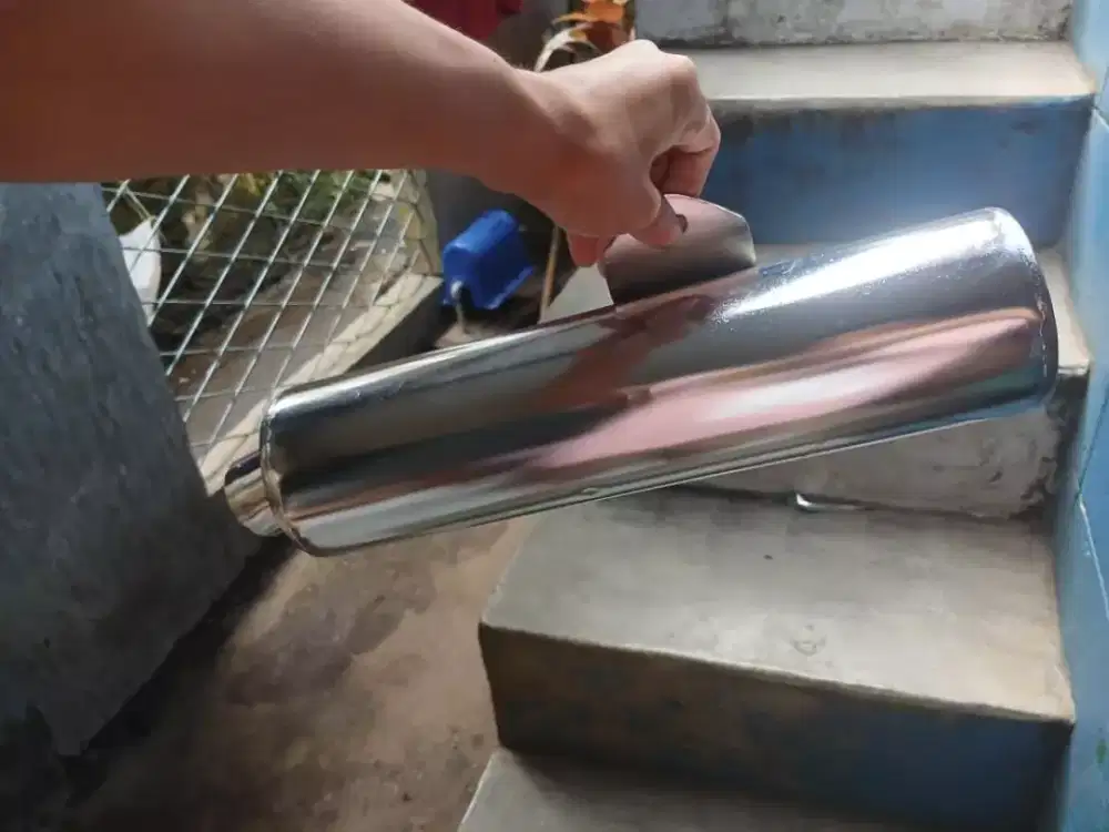 Silincer kenalpot satria Fu ckd lokal Purbalingga