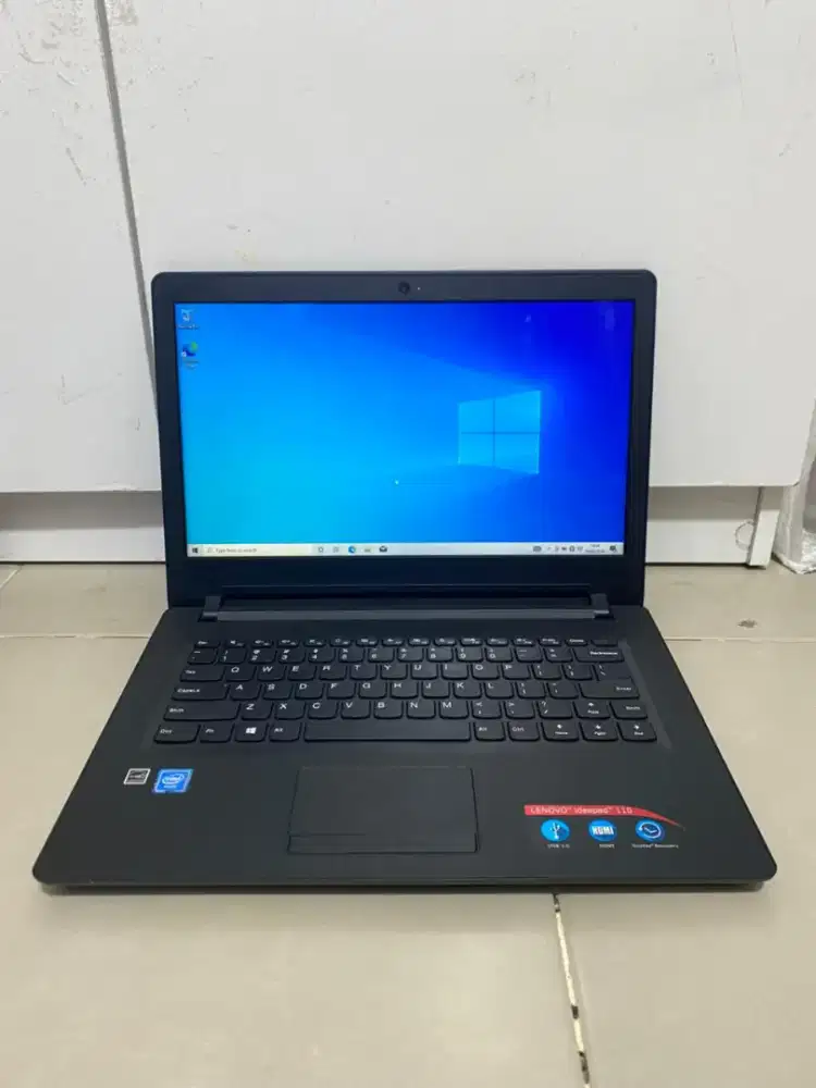 Dijual Murah Laptop Lenovo Ideapad 110 Celeron N3060 Ram 4GB HDD 500GB