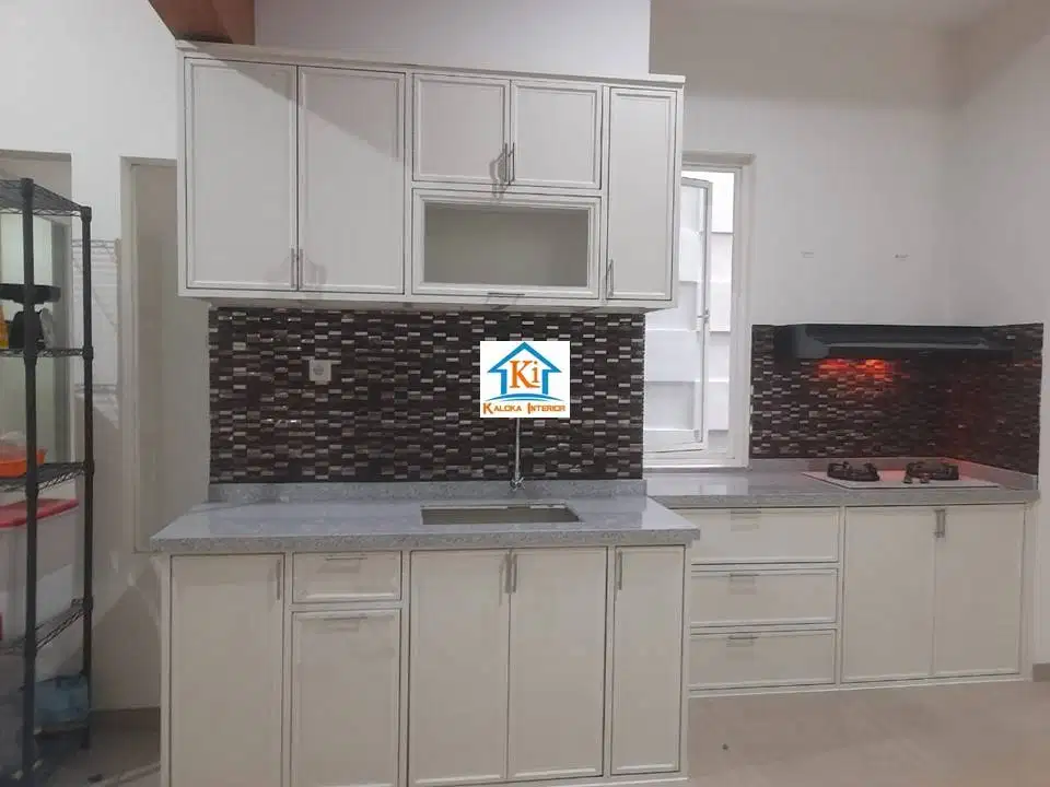 Kitchen Set Aluminium Modern Surabaya Kaloka Interior
