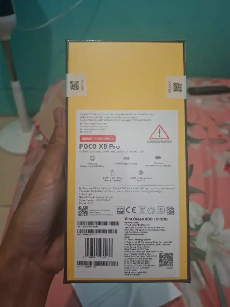 Poco X8 pro 8/512 segel BNIB