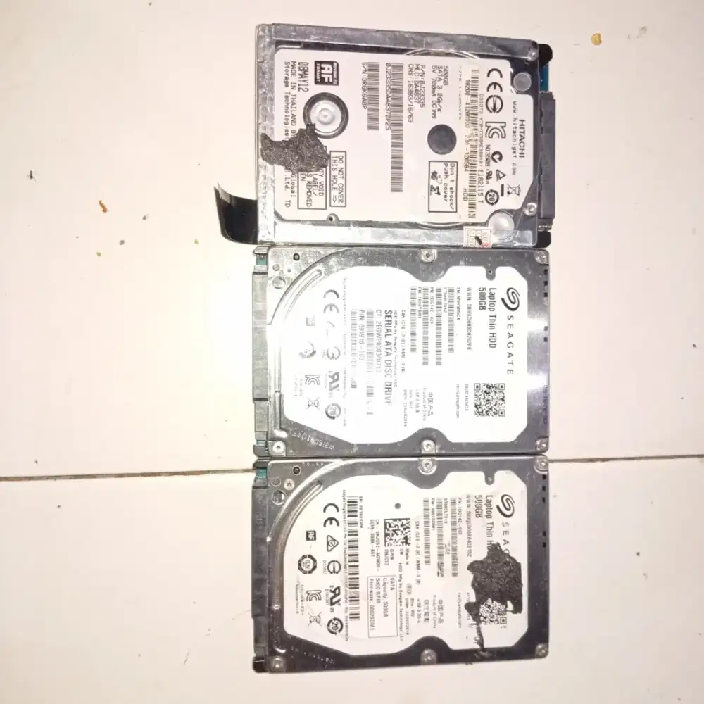 Harddisk laptop 500gb good garansi uang kembali