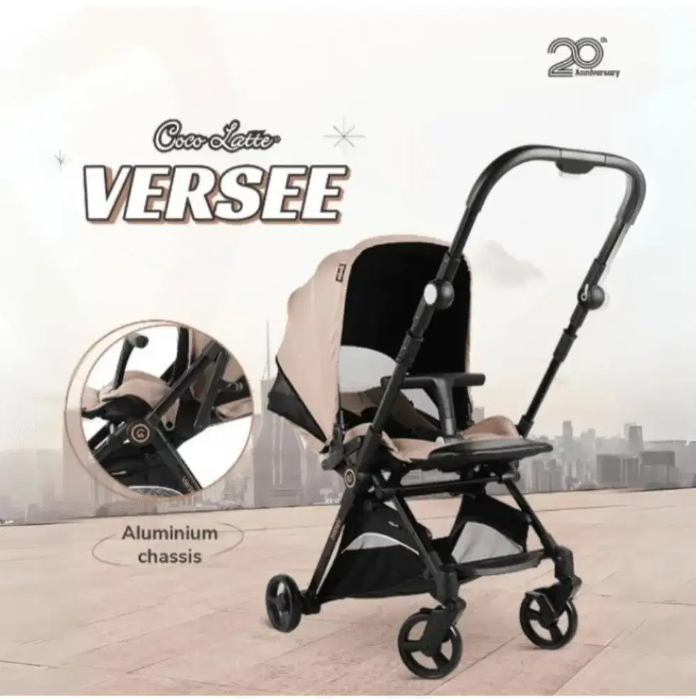 COCOLATTE
| Versee Reversible Compact Stroller